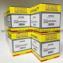 HP CF410X Muadil Toner TAKIM